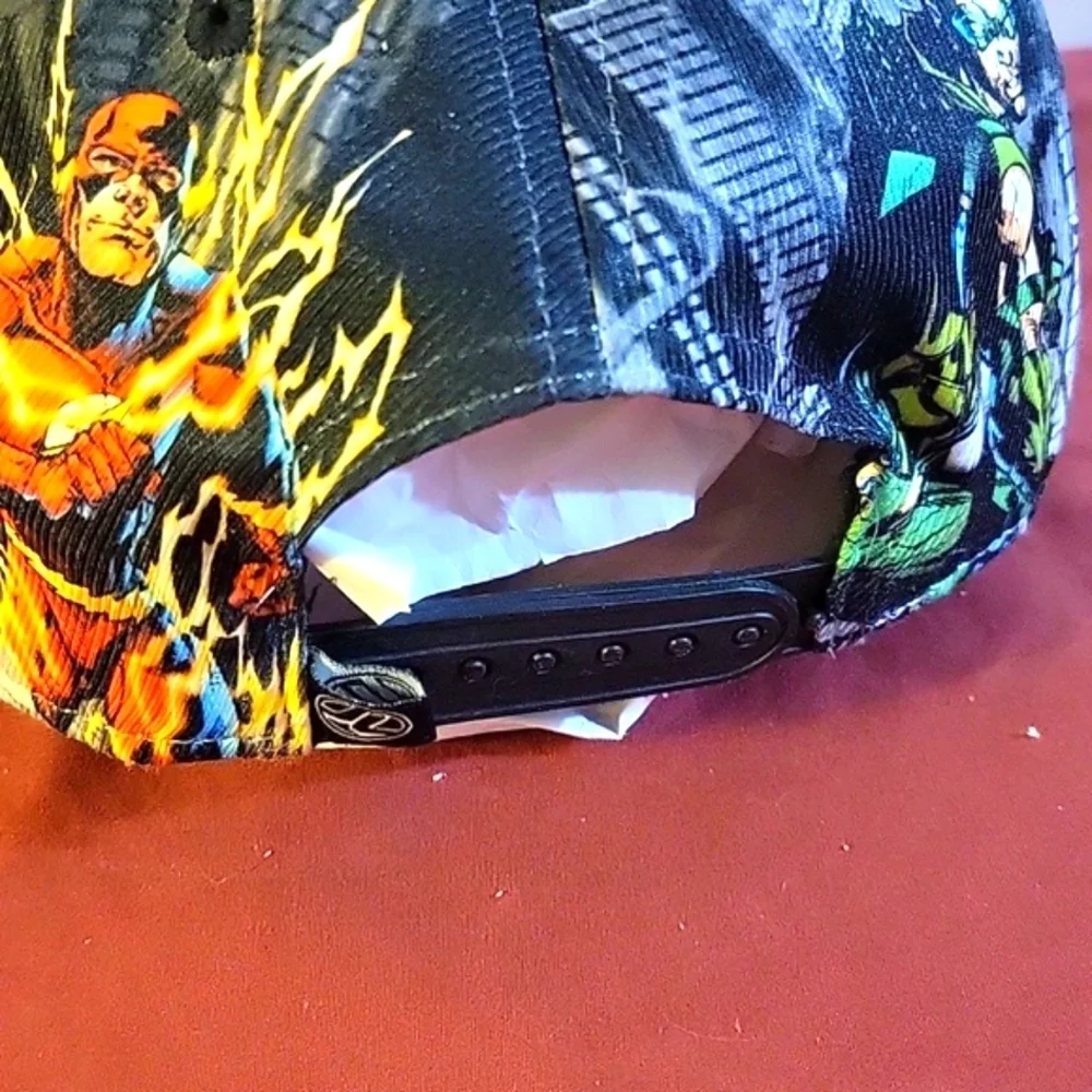 Justice League Youth  Action All Over Print Snapback Hat
